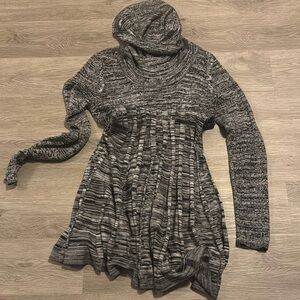 Calvin Klein Collection Gray Midi Dress